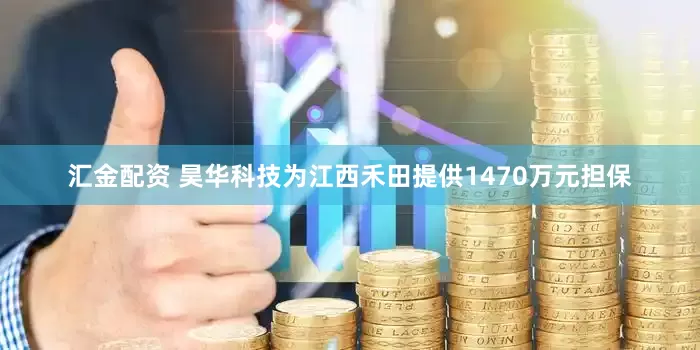 汇金配资 昊华科技为江西禾田提供1470万元担保
